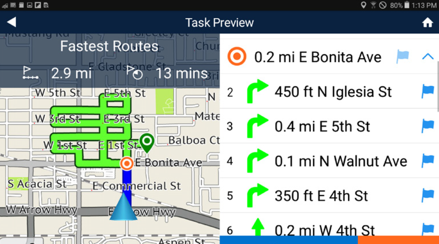 Stay Locked On Route.